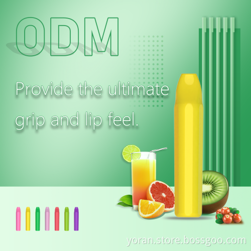 odm vape factory oem vape factory Yoran YP30009 OEM disposable pod